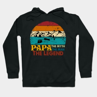 Papa the Myth Hoodie